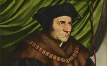 Retrato de Santo Tomás Moro, pintado por Hans Holbein el Joven.
