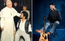Tony Melendez y San Juan Pablo II / Tony Melendez y su guitarra