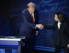 Trump y Harris debaten sobre aborto, inmigración y economía