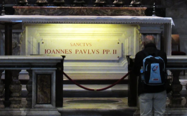 His remains rest inside St. Peter's Basilica in the Vatican. Credit: Robson D. da Rocha - Shutterstock