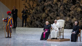 El Papa Francisco en la Audiencia General de este 8 de enero