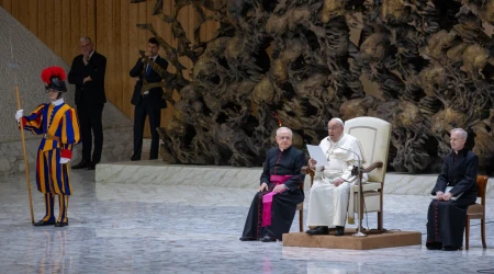 El Papa Francisco en la Audiencia General de este 8 de enero