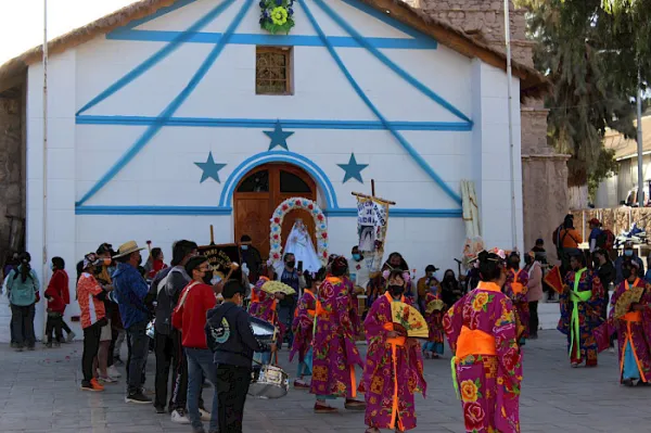 Fiesta de la Virgen de Guadalupe en Ayquina. Crédito: Universidad Católica de Chile