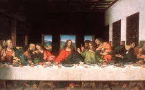 La Última Cena, pintura de Leonardo Da Vinci.
