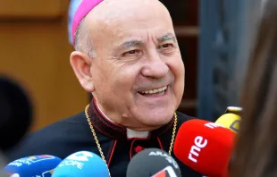 Mons. Vicente Jiménez Zamora, arzobispo emérito de Zaragoza. Crédito: Archidiócesis de Zaragoza.