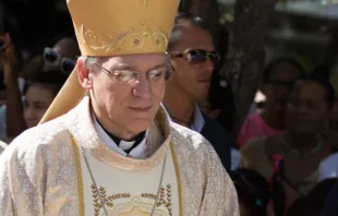 Mons. Víctor Masalles Pere, Obispo Emérito de Bani (Rep. Dominicana) Crédito: Facebook Monseñor Víctor Masalles