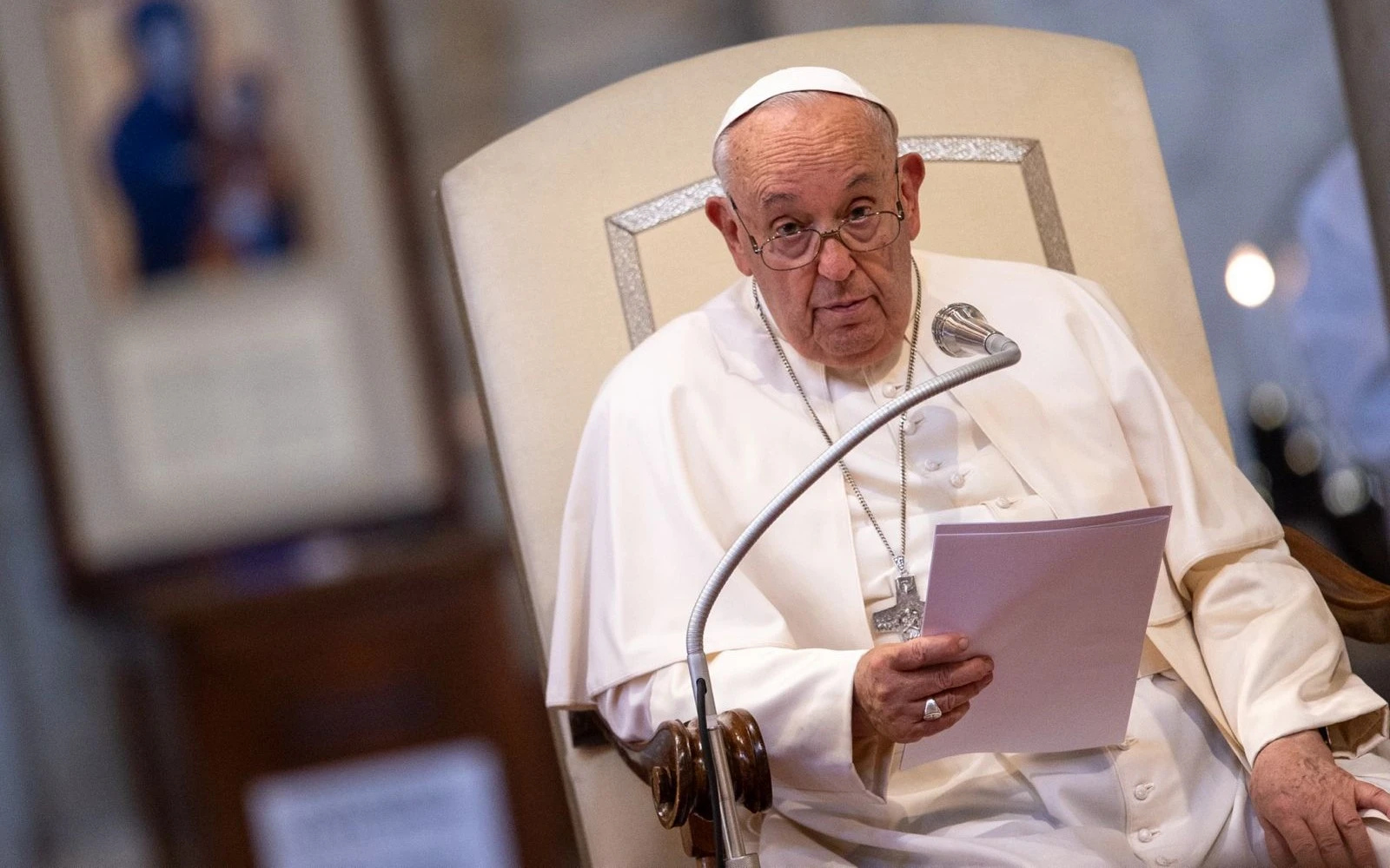 El Papa Francisco durante su homilía en las Segundas Vísperas este 5 de agosto?w=200&h=150