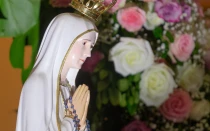 Imagen peregrina número doce de la Virgen de Fátima.