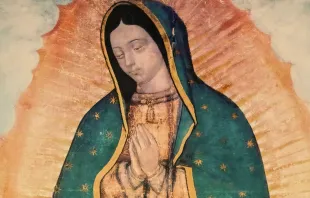 Imagen de la Virgen de Guadalupe. Shutterstock.