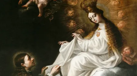 La Virgen de la Merced se apareció a San Pedro Nolasco