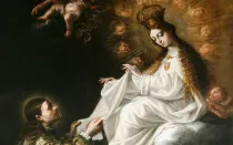 La Virgen de la Merced se apareció a San Pedro Nolasco