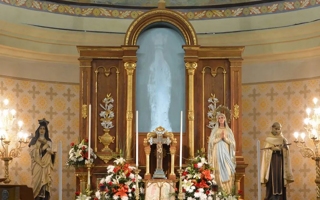 Image of the Virgin of Lourdes amazes everyone: It is not there but it can be seen