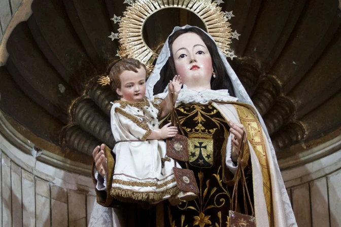 Virgen del Carmen.