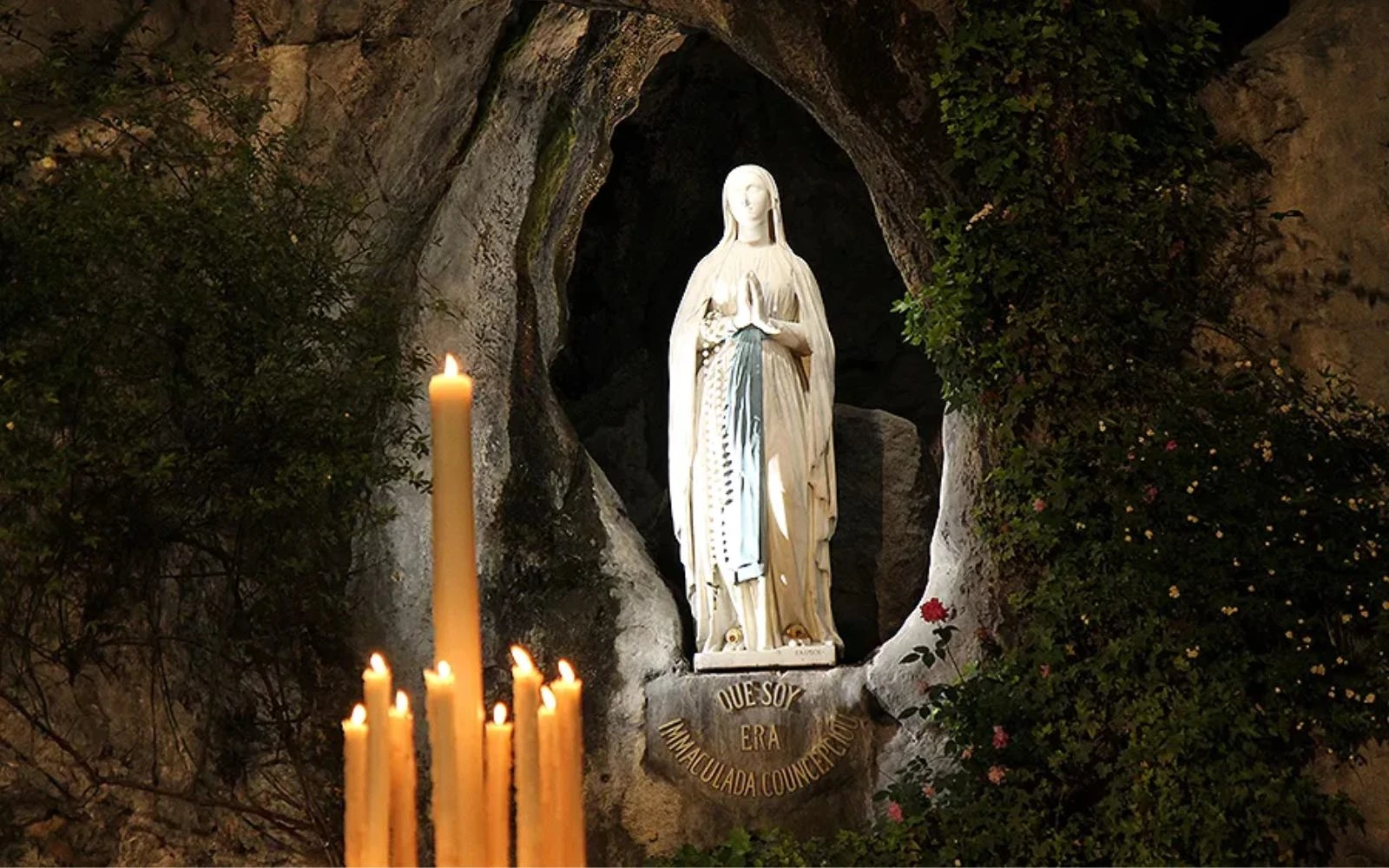 Gruta de Nuestra Señora de Lourdes, en Francia.?w=200&h=150