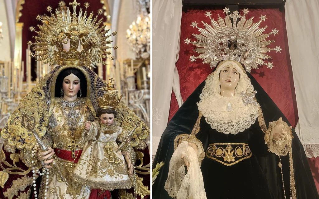 Imágenes de las Vírgenes del Rosario y de la Consolación en Carrión de los Céspedes (España).?w=200&h=150