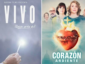 Invitan a cinefórums de películas “Vivo” y “Corazón Ardiente” por Corpus Christi y el Sagrado Corazón