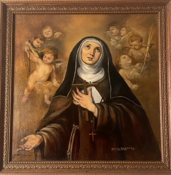 Painting of Saint Joan of the Cross. Credit: Courtesy